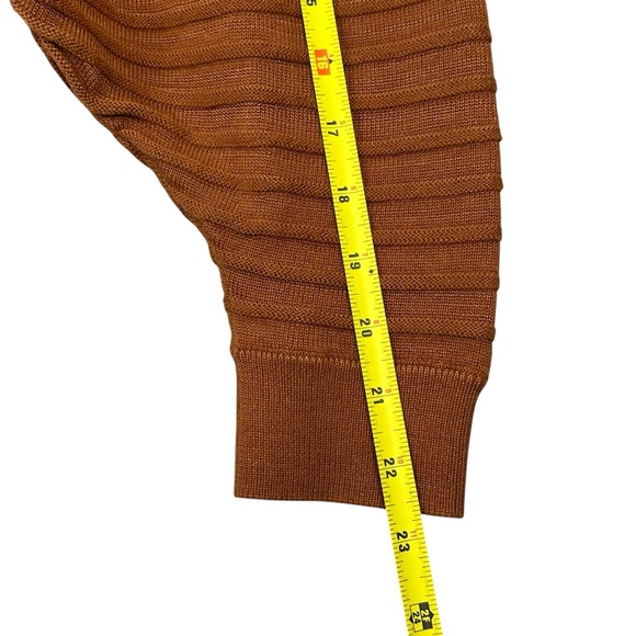 Anthropologie Rust Crew Neck Sweater - Picture 6 of 8